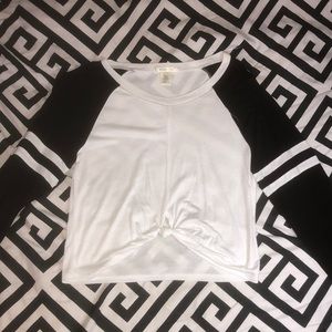 Crop top long sleeve